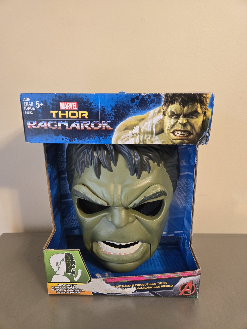 Hasbro Marvel Thor Ragnarok Hulk Out Mask